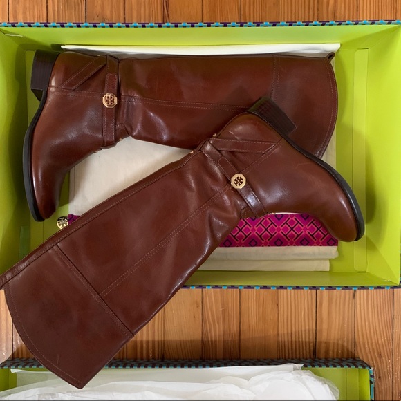 Tory Burch Brita Riding Boot - Picture 5 of 14